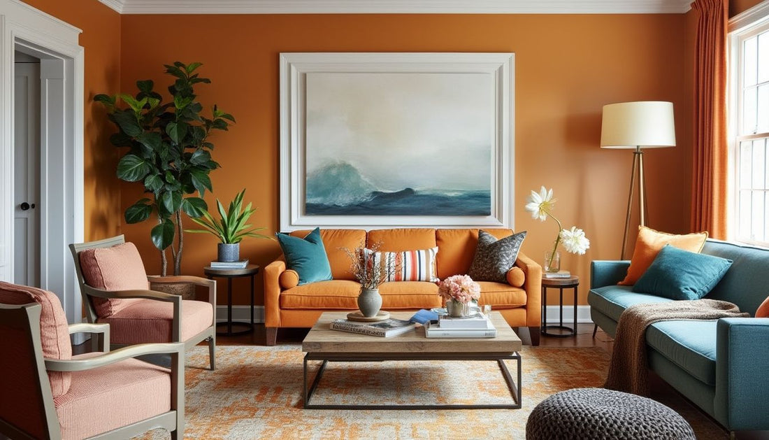 10 Tips for Choosing the Perfect Living Room Color Palette