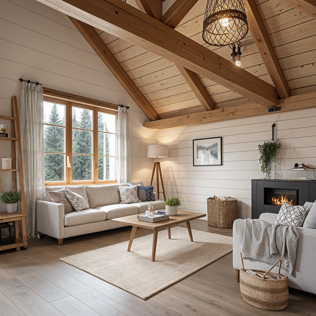 5 Essential Tips for Creating a Rustic Cabin Feel with Nordic Minimalism