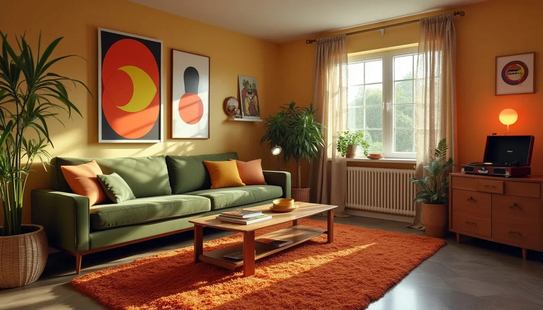 Discover how to infuse your space with a nostalgic retro 70s vibe through color palettes, iconic fur