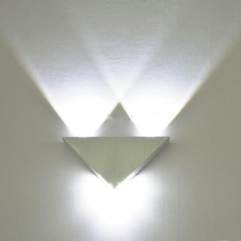 Modern LED Triangle Wall Lamp - Nordic Side - 09-28, best-selling-lights, lamp, LED-lamp, light, lighting, lighting-tag, modern, modern-lighting, modern-nordic, nordic, sconce, wall-lamp