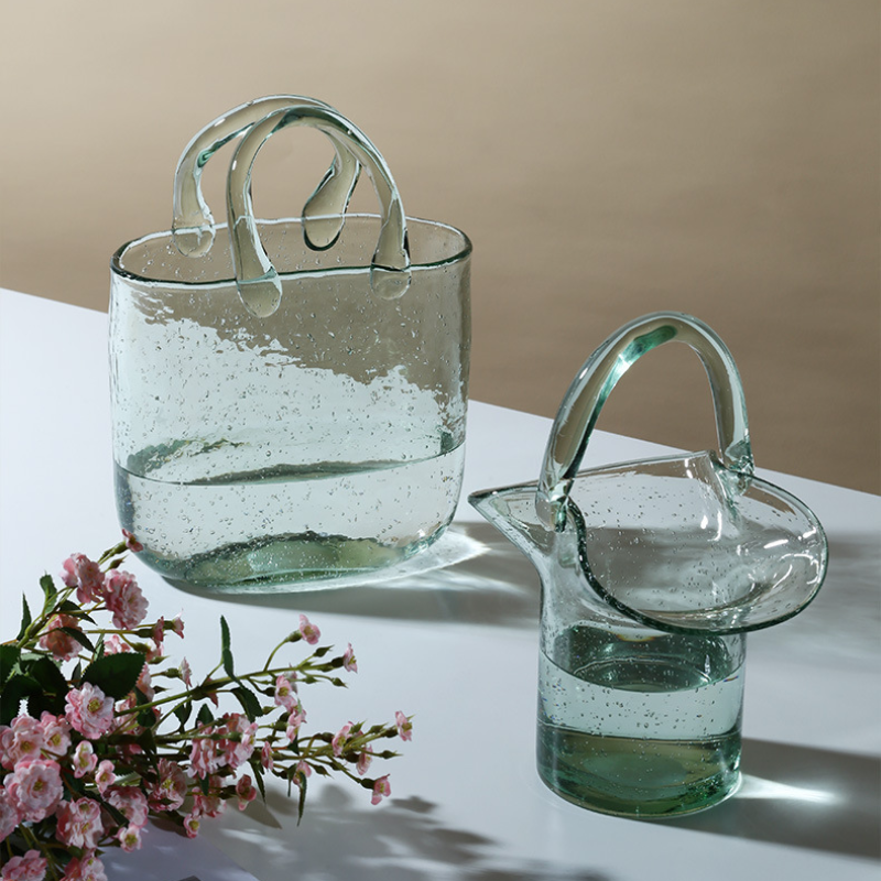 Crystal Basket Vase Collection