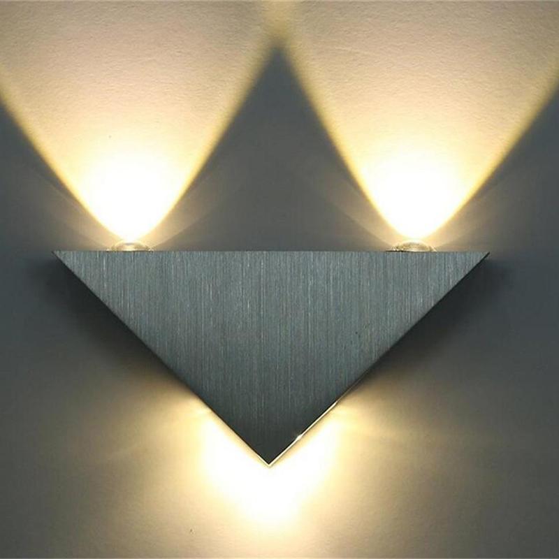 Modern LED Triangle Wall Lamp - Nordic Side - 09-28, best-selling-lights, lamp, LED-lamp, light, lighting, lighting-tag, modern, modern-lighting, modern-nordic, nordic, sconce, wall-lamp