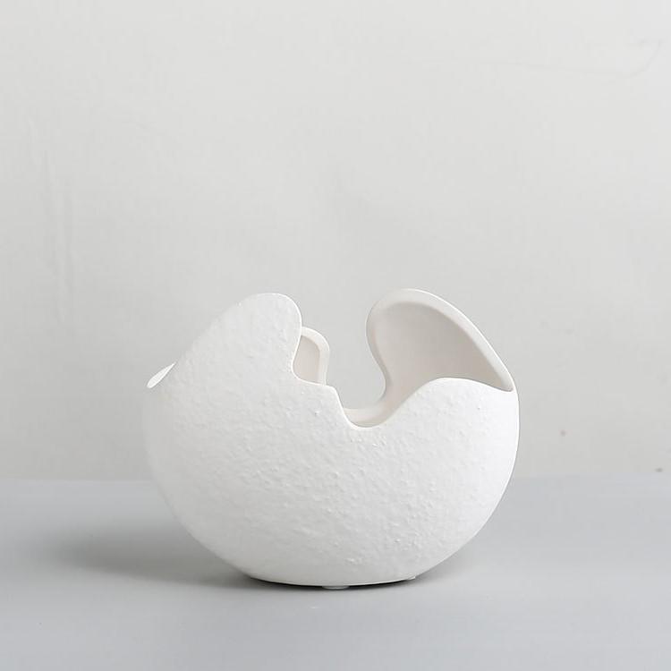 Eggshell Contemporary Eggshell Planter Vase