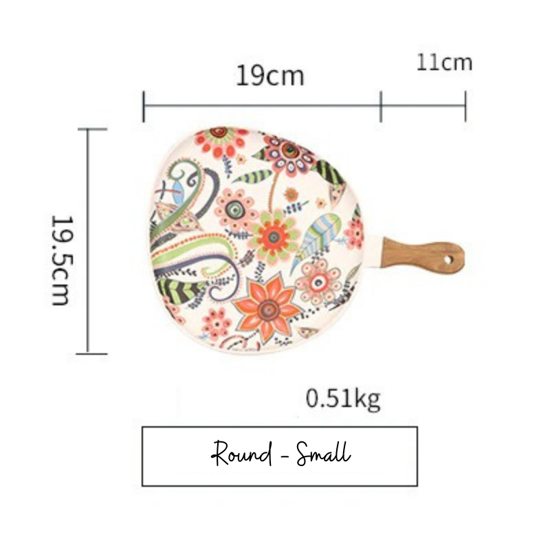 Klastiva™ Floral Dinner Plate - Nordic Side - 