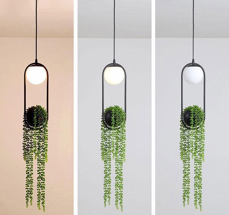 Wren - Sky Garden Planter Light - Nordic Side - 05-29, best-selling, best-selling-lights, feed-cl0-over-80-dollars, hanging-lamp, lamp, light, lighting, lighting-tag, modern, modern-lighting,