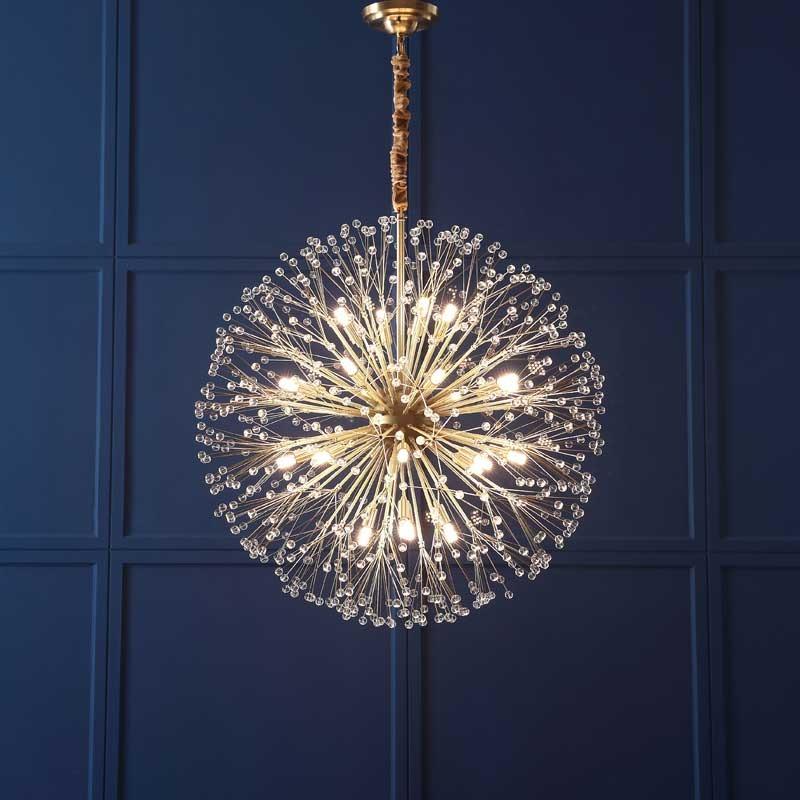 Collores Crystal Sphere Pendant Light