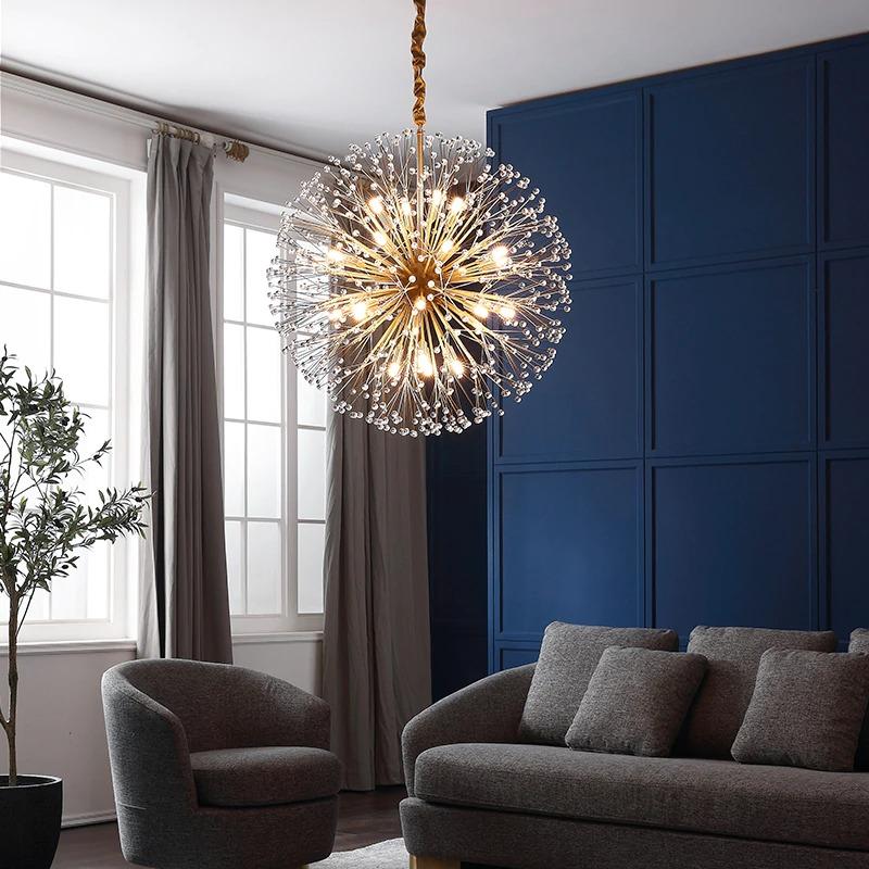 Collores Crystal Sphere Pendant Light