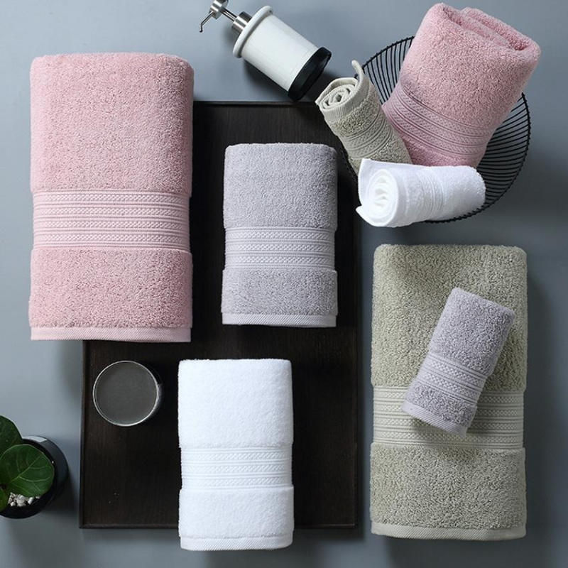 LuxeBath™ Spanish Style Luxury Towel Set - Nordic Side - 