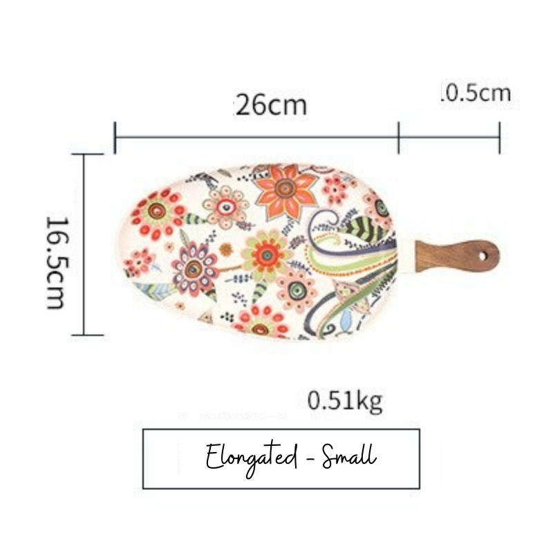 Klastiva™ Floral Dinner Plate - Nordic Side - 