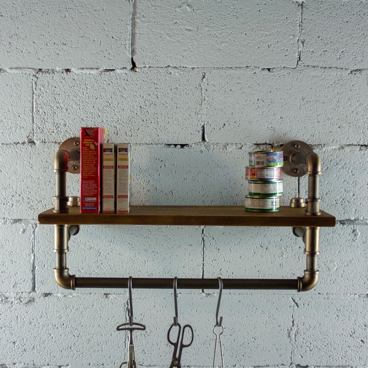 Industrial Vintage Multipurpose Shelf - Nordic Side - 10-09, feed-cl0-over-80-dollars, furniture-pipeline, furniture-tag, US