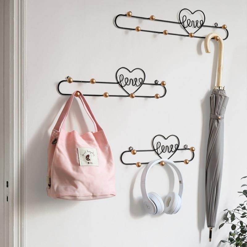 Heart Shaped Wall Hangers - Nordic Side - 