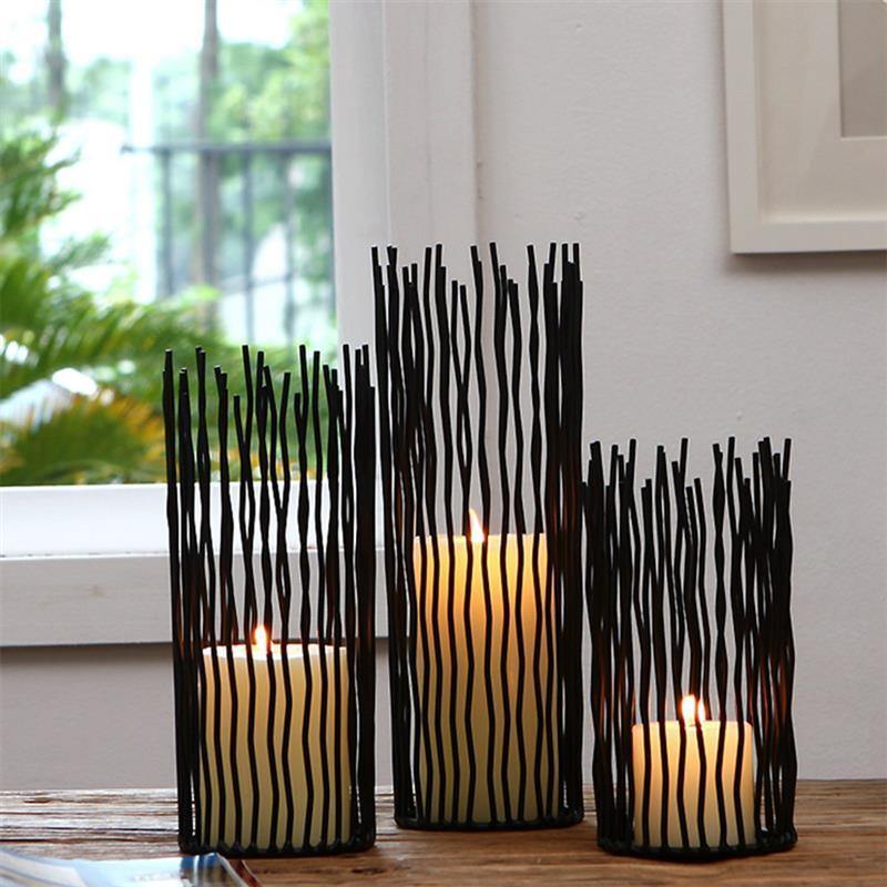 Decorative Modern Candle Holders - Nordic Side - candle, holder