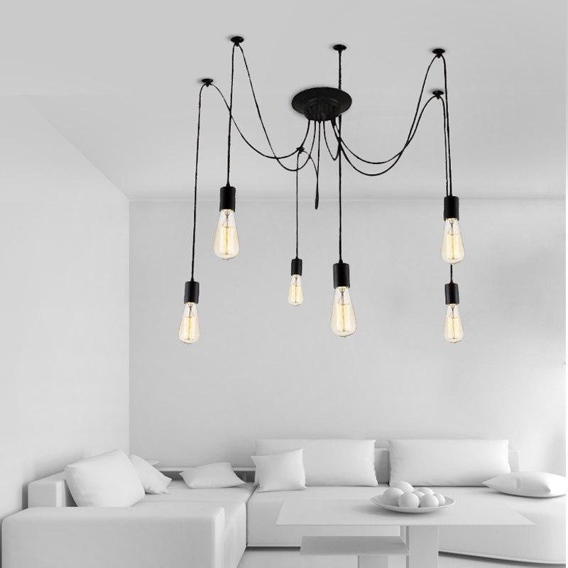 Modern Nordic Art Spider Chandelier - Nordic Side - 11-30, art-deco, best-selling, best-selling-lights, chandelier, feed-cl0-over-80-dollars, hanging-lamp, industrial, lamp, light, lighting, 