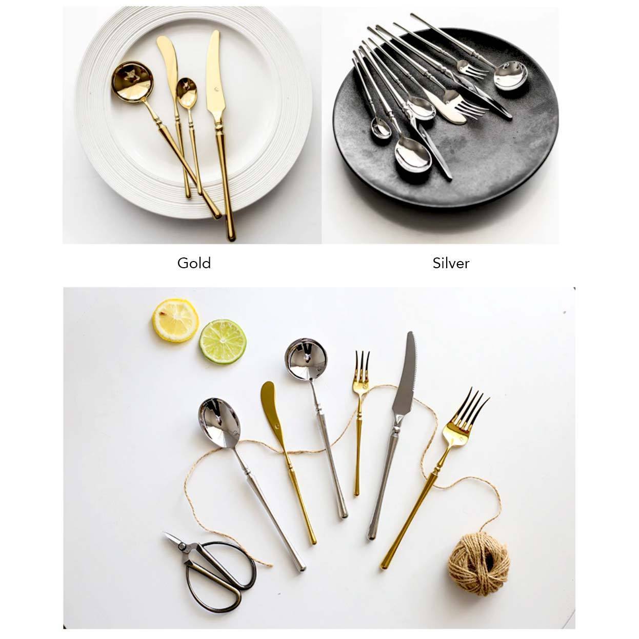 Antique Metal Cutlery - Nordic Side - 