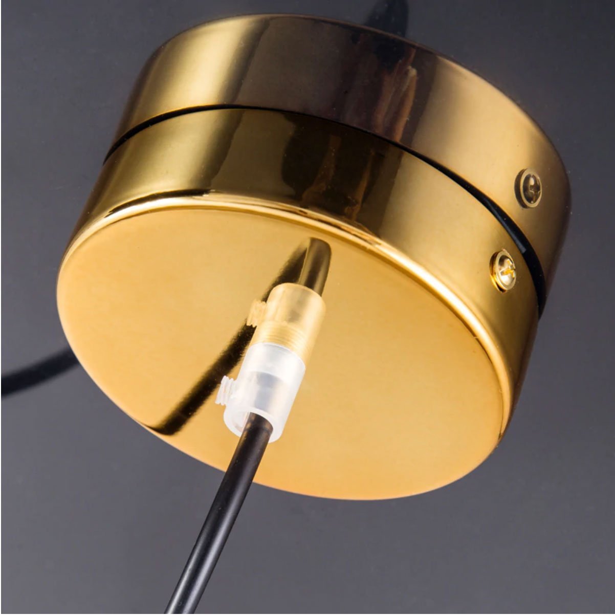 Black & Gold Stick Pendant Light - Nordic Side - 