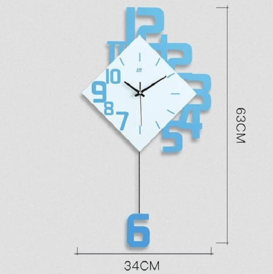 Kara - Simple European Style Wall Clock - Nordic Side - architecture, art, artist, contemporaryart, decor, decoration, design, designer, designinspiration, edison, grey, home, homedecor, indu