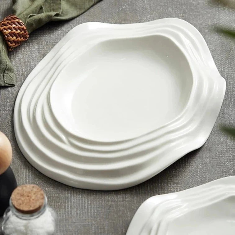 White Waves Plate Collection