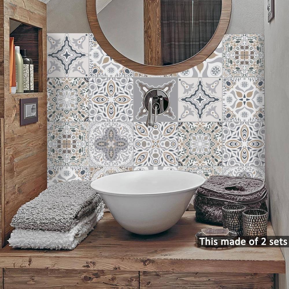 Fifty Shades Moroccan Tiles - Nordic Side - not-hanger