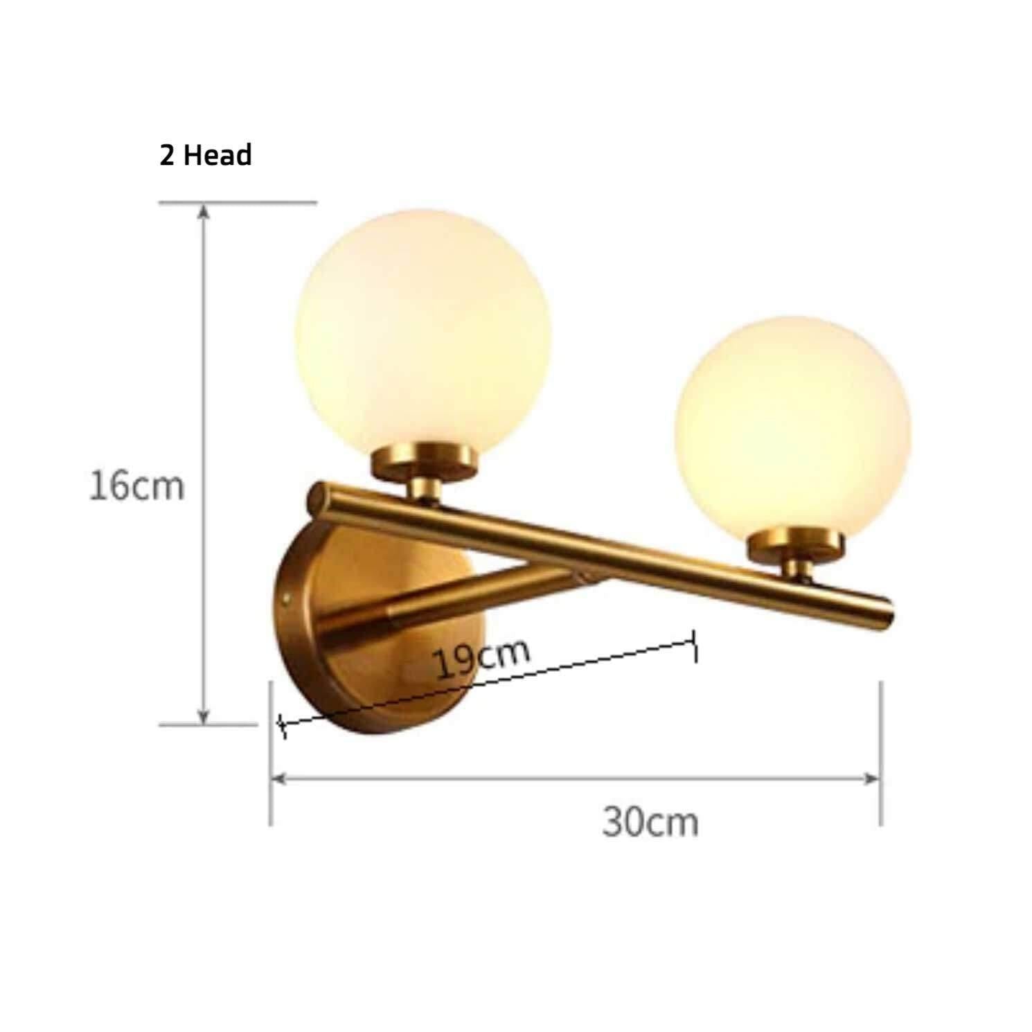 Golden Arm Wall Lamp - Nordic Side - 