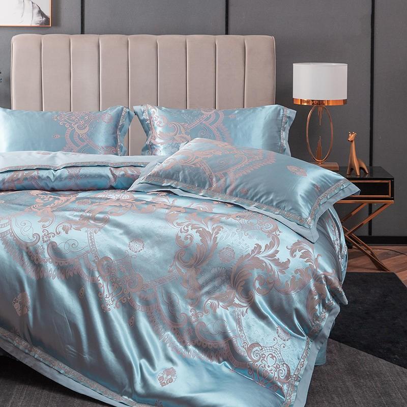 Cerulean Luxury Egyptian Cotton Bedding Set