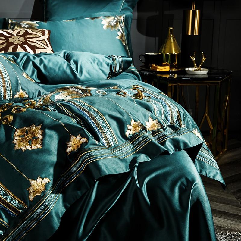 Dark Luxury Egyptian Cotton Duvet Set