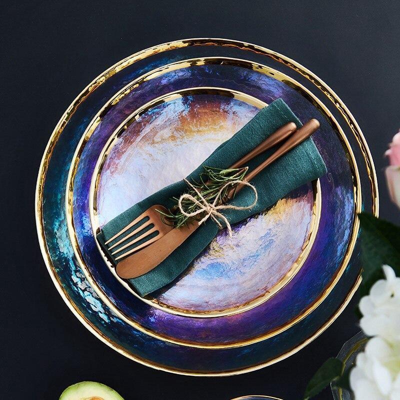 Iris Dinnerware - Nordic Side - dinnerware, Plate, plates, rainbow dinnerware, unicorn dinnerware