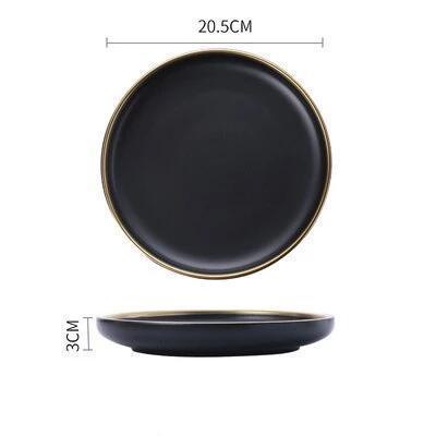 Florence Plate - Nordic Side - bowls, dinnerware, plates