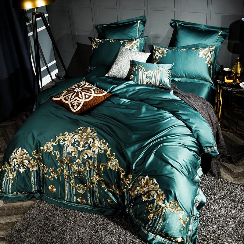 Dark Luxury Egyptian Cotton Duvet Set