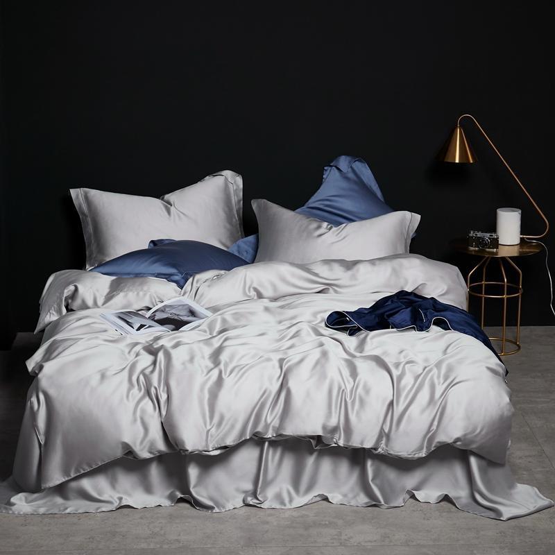 Averata Premium Tencel Silk Luxury Duvet Cover Set - Nordic Side - Averata, Bedding, Luxury, Premium, Set, Silk, Tencel