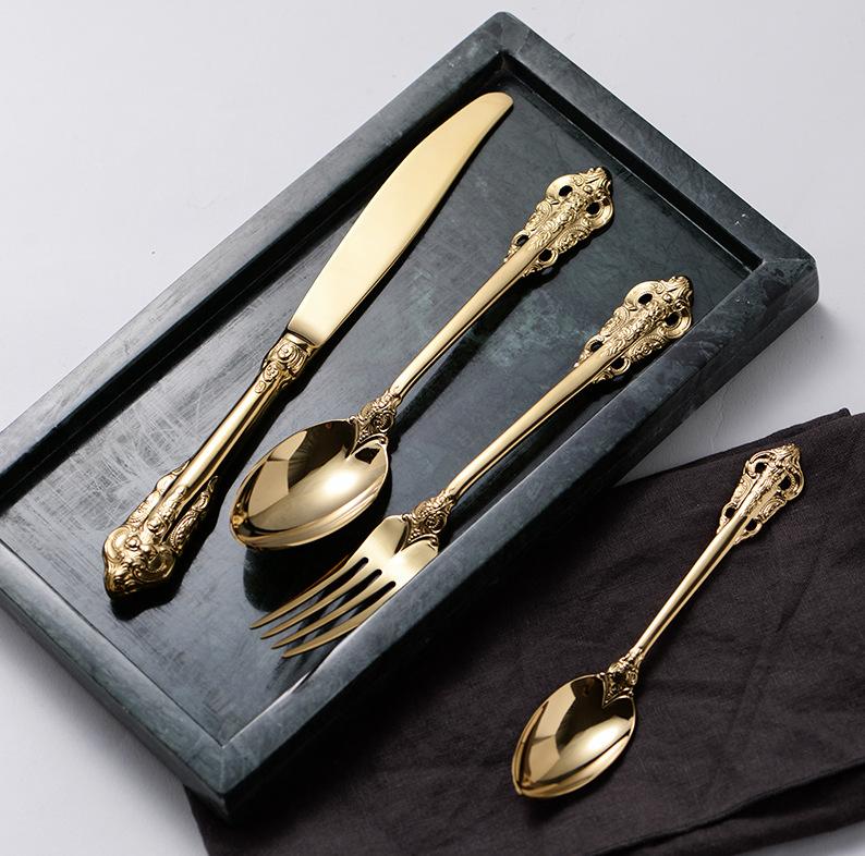 Western Elegant Stainless Steel Flatware