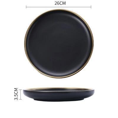 Florence Plate - Nordic Side - bowls, dinnerware, plates