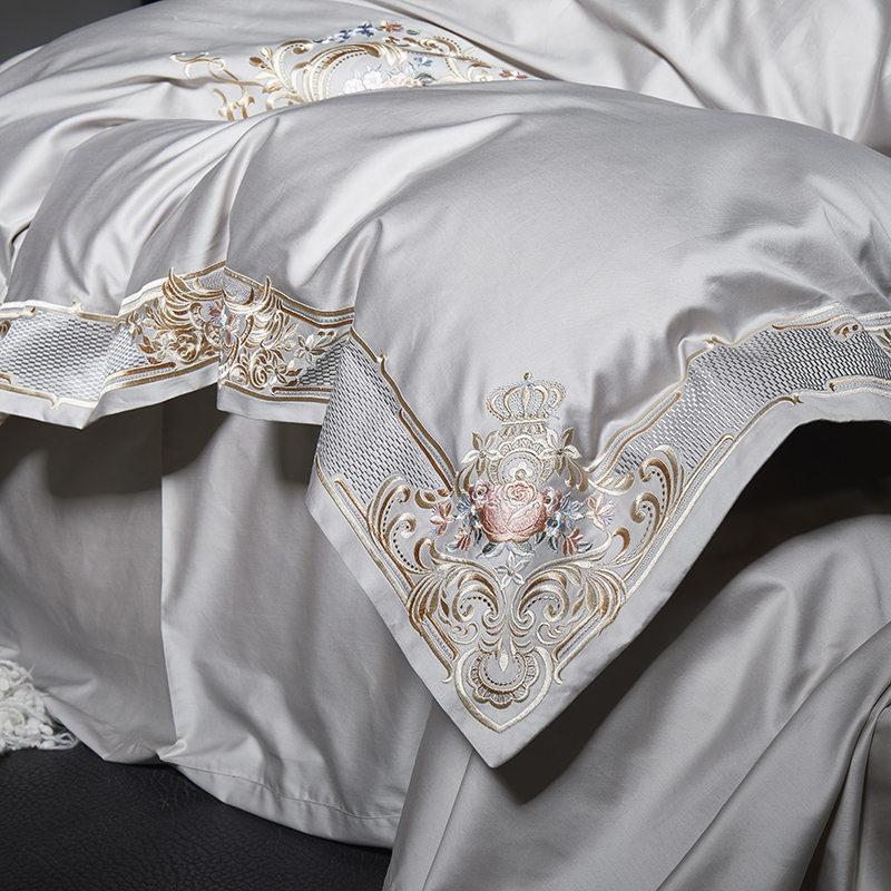 Eifeer Luxury Egyptian Cotton Embroidery Bedding set - Nordic Side - Bedding, Cotton, Egyptian, Eifeer, Embroidery, Luxury, set