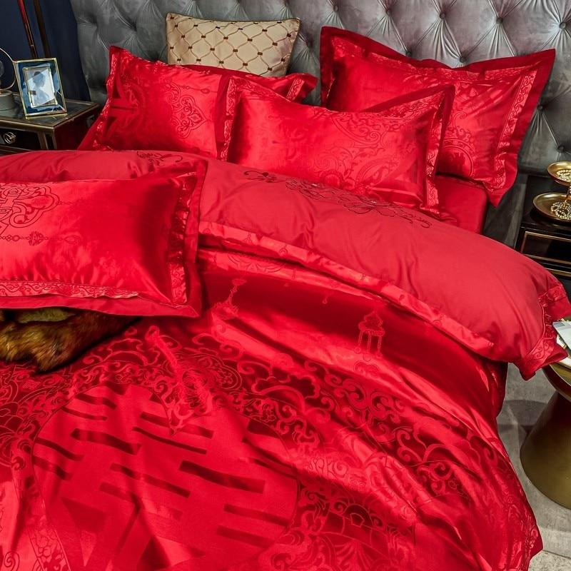 Scarlet Luxury Egyptian Cotton Duvet Set