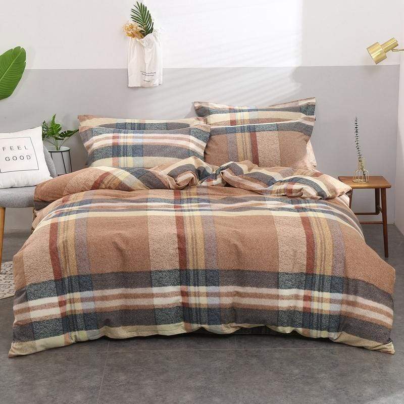 Burnana Duvet Cover Set - Nordic Side - bed, bedding, spo-enabled