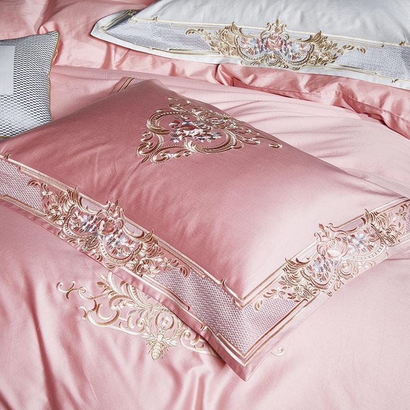 Eifeer Luxury Egyptian Cotton Embroidery Bedding set - Nordic Side - Bedding, Cotton, Egyptian, Eifeer, Embroidery, Luxury, set