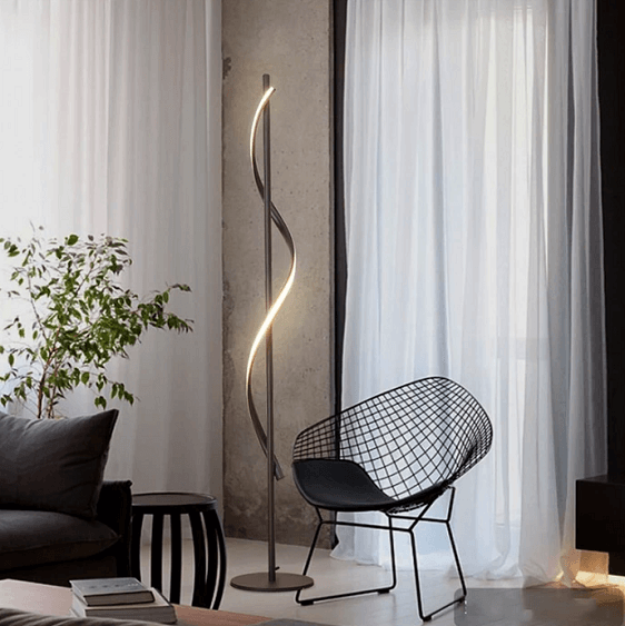 Jackson Floor Lamp - Nordic Side - architecture, art, artist, contemporaryart, decor, decoration, design, designer, designinspiration, edison, grey, home, homedecor, industriallighting, inspi