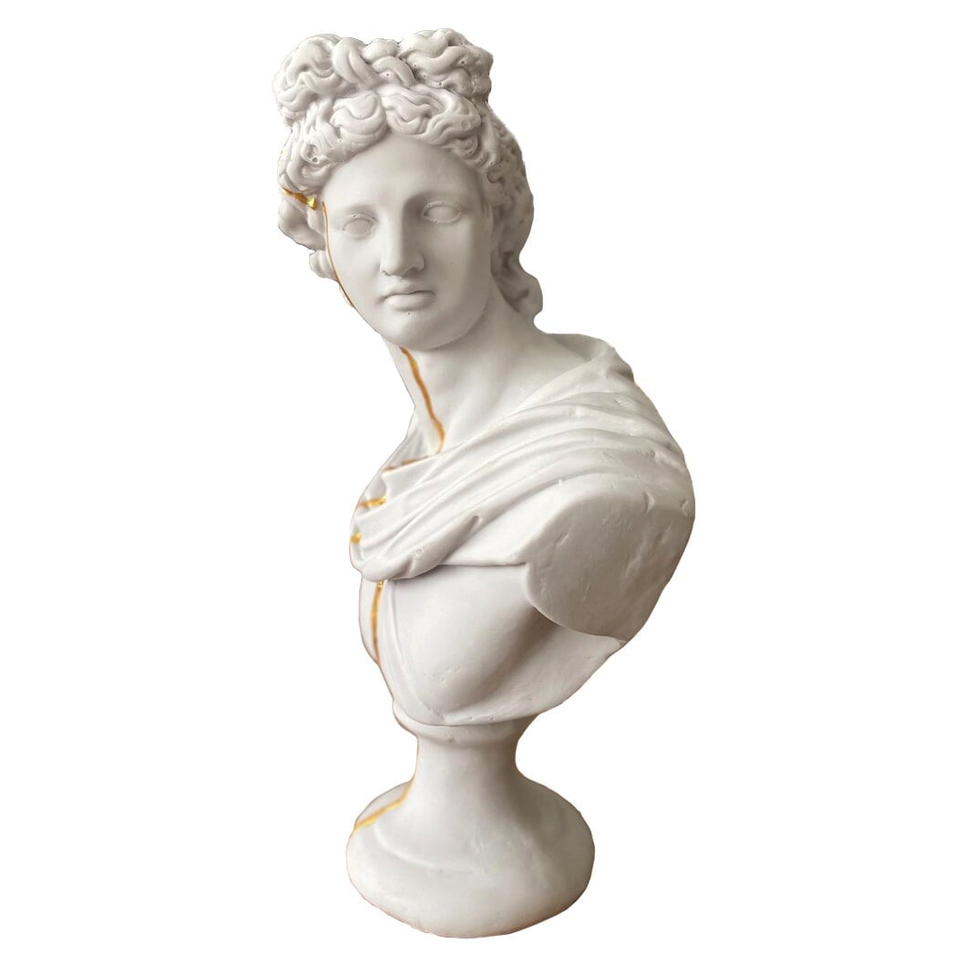 Apollo White Gold Strip Sculpture