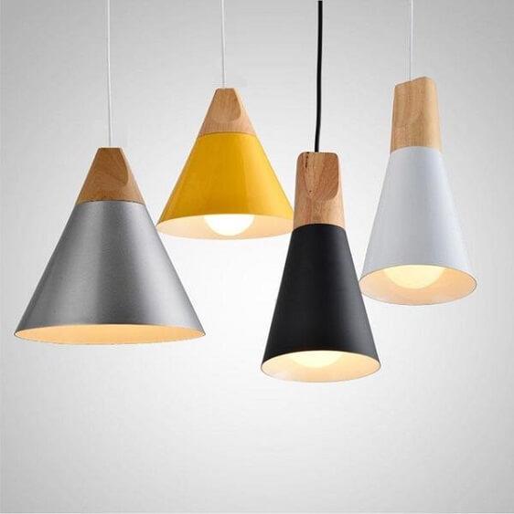 Modern Nordic Wooden Base Hanging Light - Nordic Side - architecture, arcitecture, art, artichture, artist, bathroom vanity, contemporaryart, decor, decoration, design, designer, designinspir