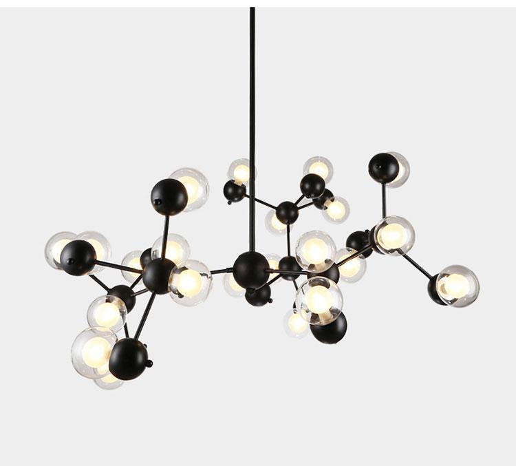 Molecule Structured Pendant Light - Nordic Side - 