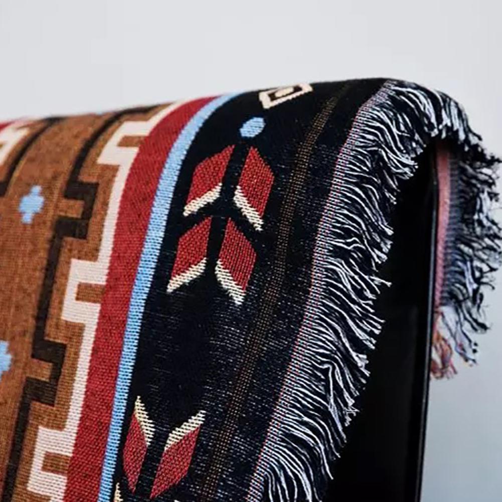 National Style Geometry Throw Blanket - Nordic Side - 