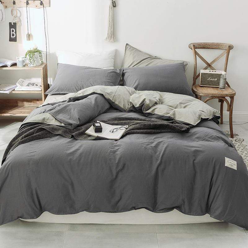 Stark Duvet Cover Set - Nordic Side - bedding