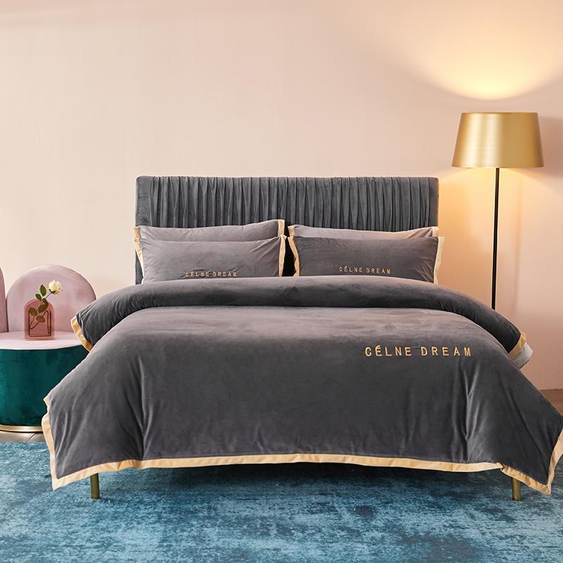 Celne Dream Velvet Bedding Set - Nordic Side - 