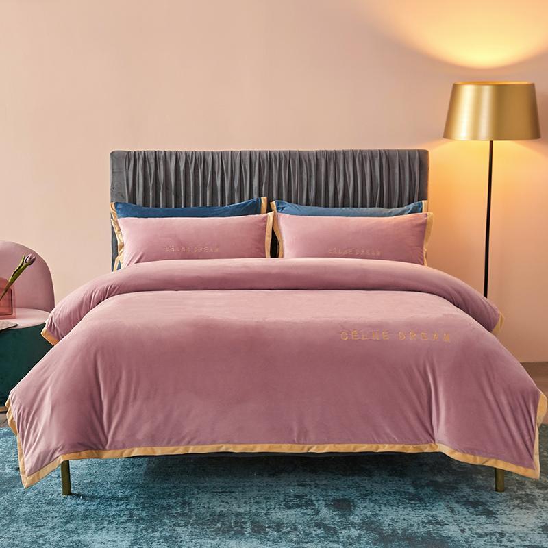 Celne Dream Velvet Bedding Set - Nordic Side - 