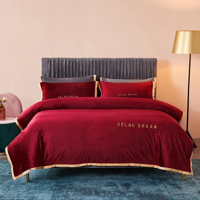 Celne Dream Velvet Bedding Set - Nordic Side - 