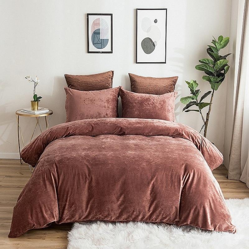 Dream Velvet Bedding Set - Nordic Side - 