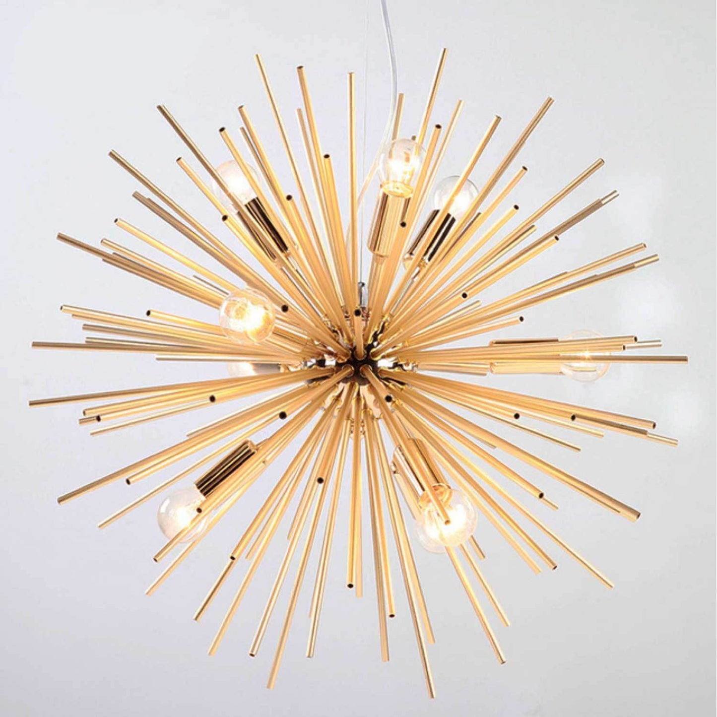 Radiation Sphere Gold Pendant Lights - Nordic Side - 