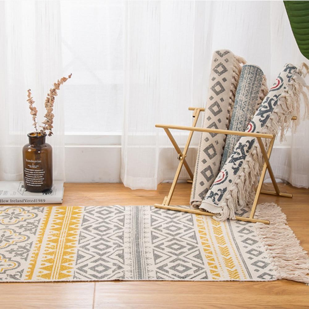 Retro Bohemian Tassel Carpet - Nordic Side - 