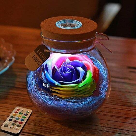 Rose Light Bottle - Nordic Side - 