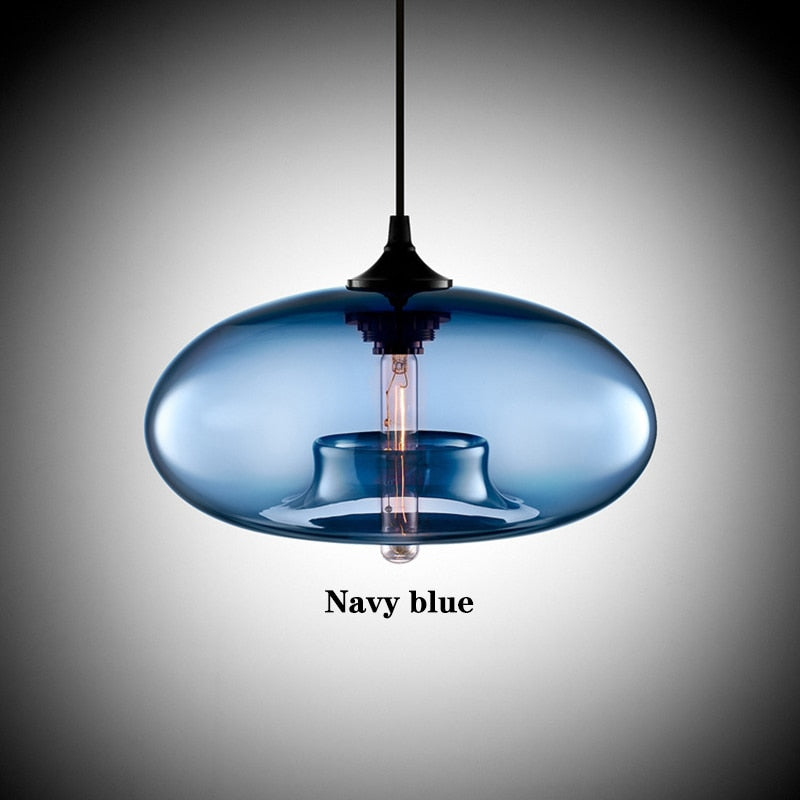 Whitby Modern Glass Pendant Light