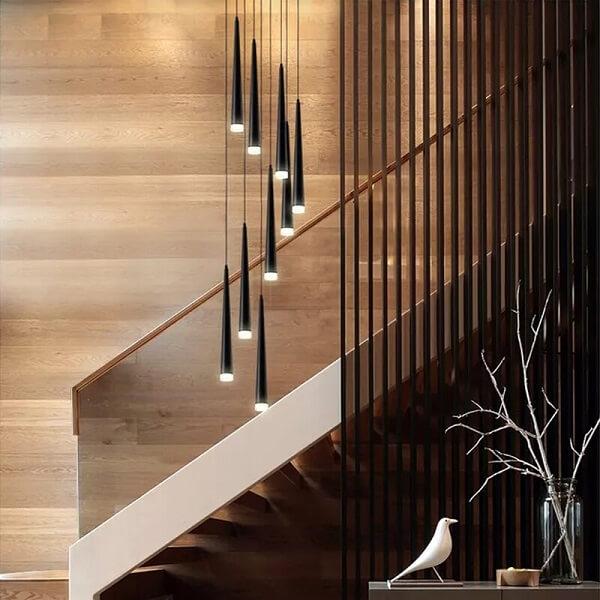 Wi - Conical Tube Black LED - Nordic Side - architecture, arcitecture, art, artist, ashley furniture near me, bobs furniture outlet, cheap furniture near me, city furniture near me, contempor